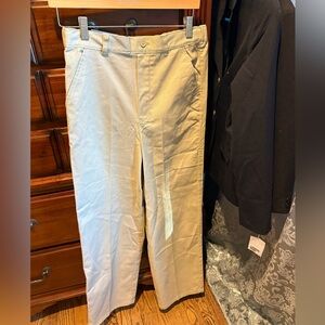 NEW Size 16 Boys’ Pull-On Relaxed Fit Khakis, Uniform Pants, Tan Slacks